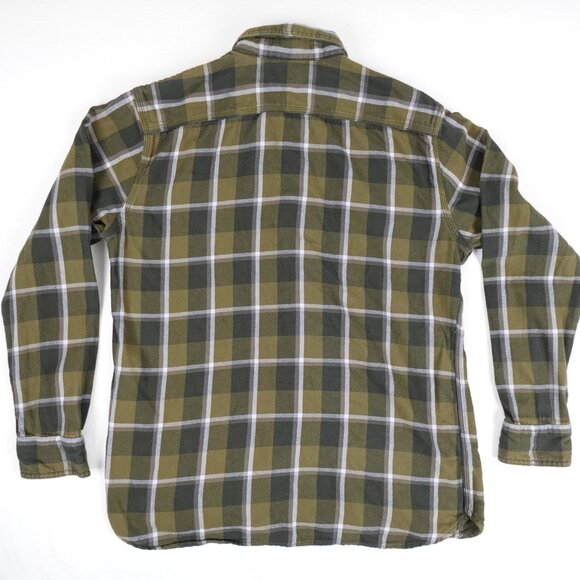 Levi's Plaid Flannel Shirt Men's XL 100% Cotton Tartan Buffalo Lumberjack - Picture 12 of 13